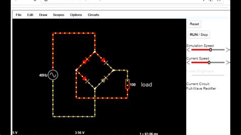 circuitjs|Circuit Simulator Applet .
